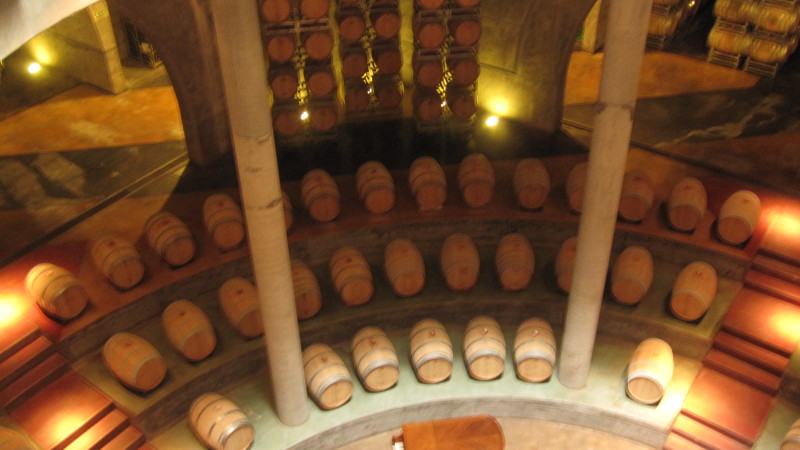 Wine Barrel Storage